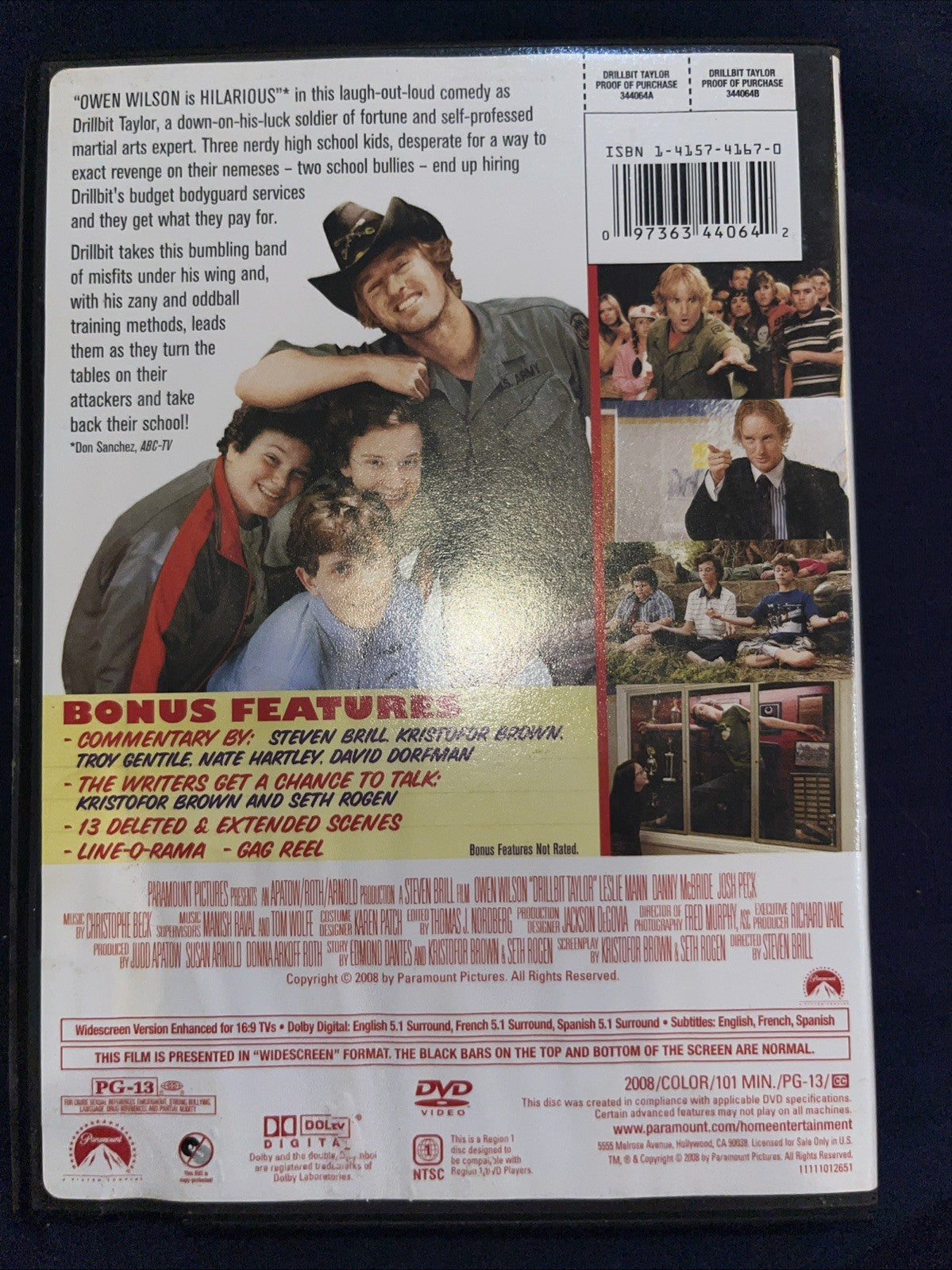 Drillbit Taylor (DVD, 2008) Sealed