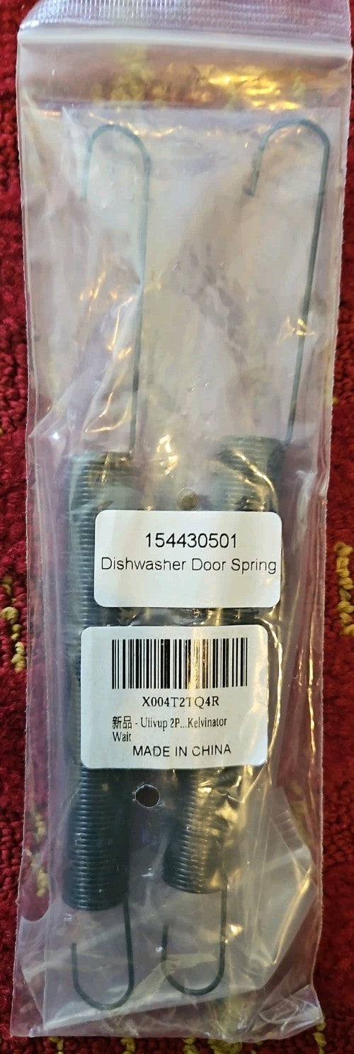 2-Pack 154430501 Dishwasher Door Springs Frigidaire Kenmore Electrolux Crosley