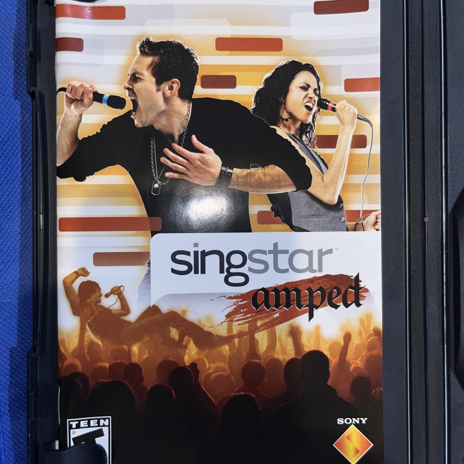 Singstar Amped (PS2) Mint. Tested. No Scratches. New Case. Resealed