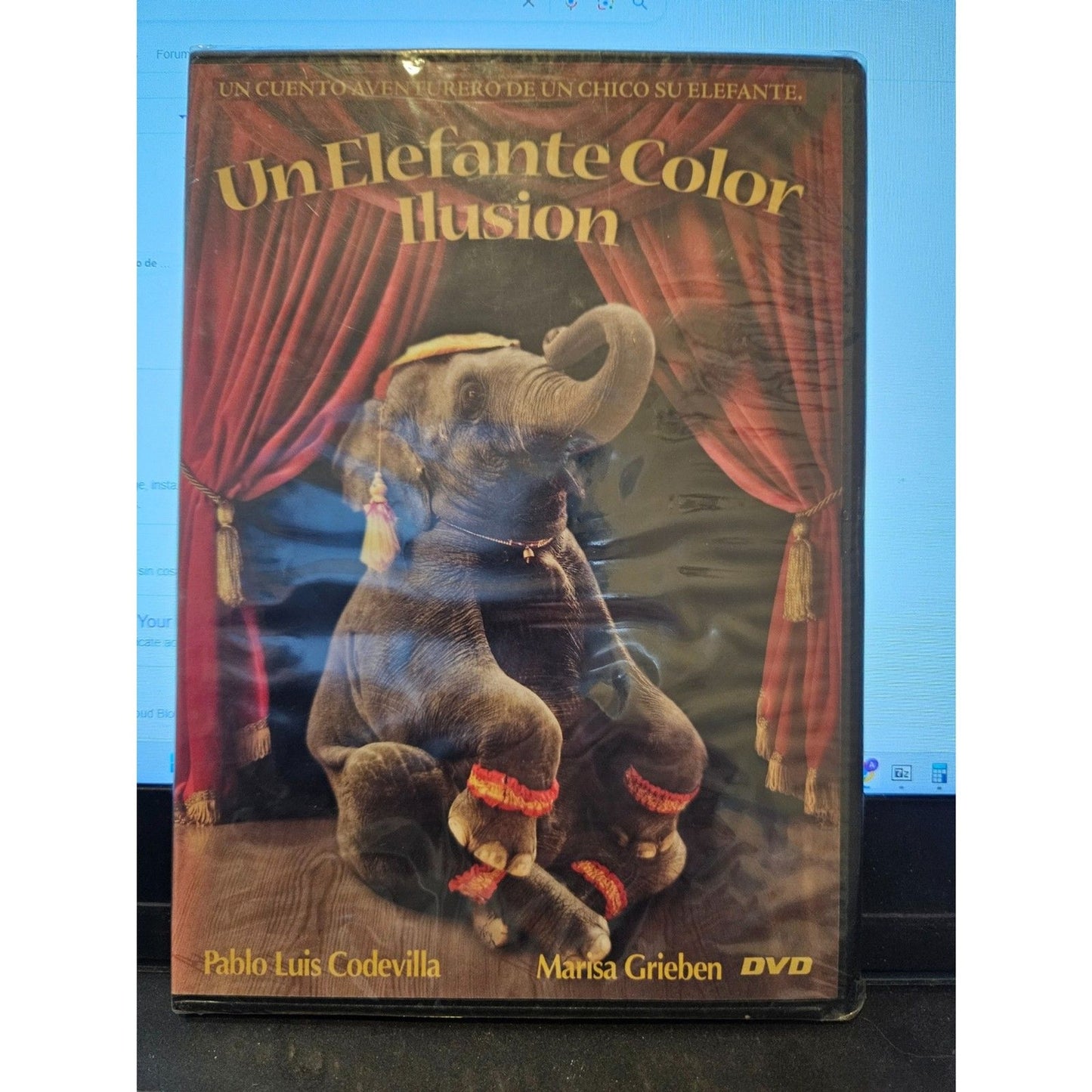 Un Elefante Color Ilusion (DVD) Un Cuento Adventurero De Un Chico Su Elefante