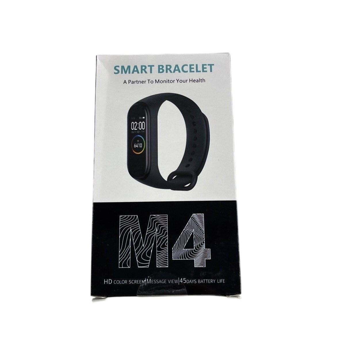 NEW M4 Smart Bracelet Bluetooth Connection Android 4.4+ & IOS above 8.5 Black