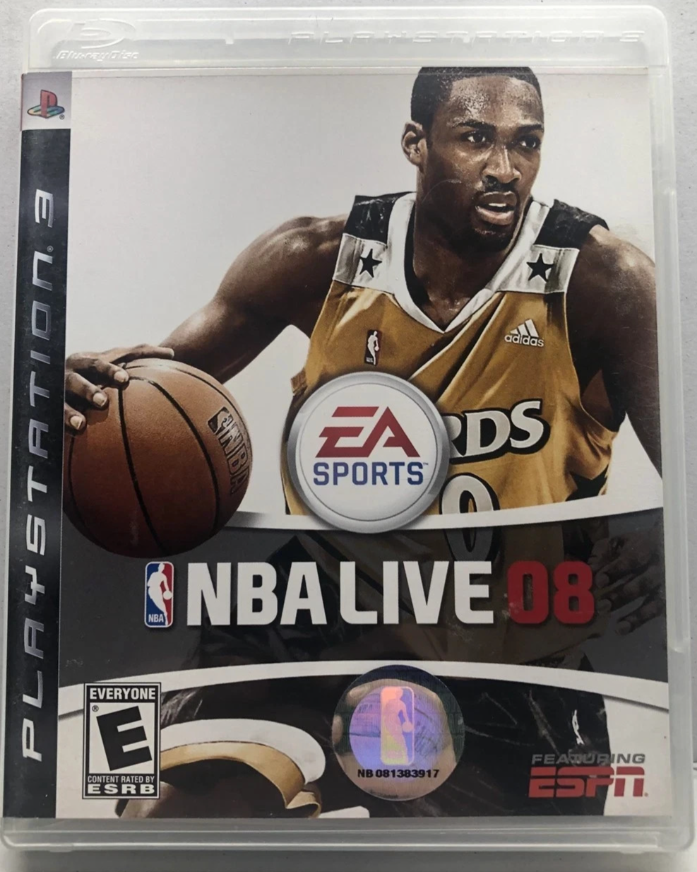 NBA Live 08 (PlayStation 3, 2007) Complete Tested Working -