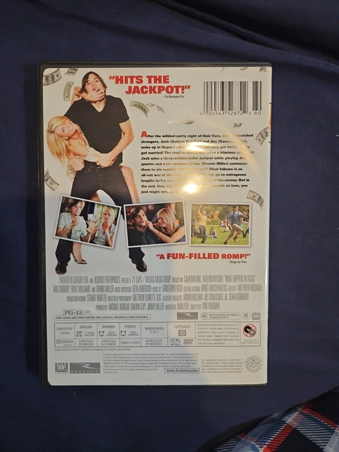 What Happens in Vegas (DVD, 2008)