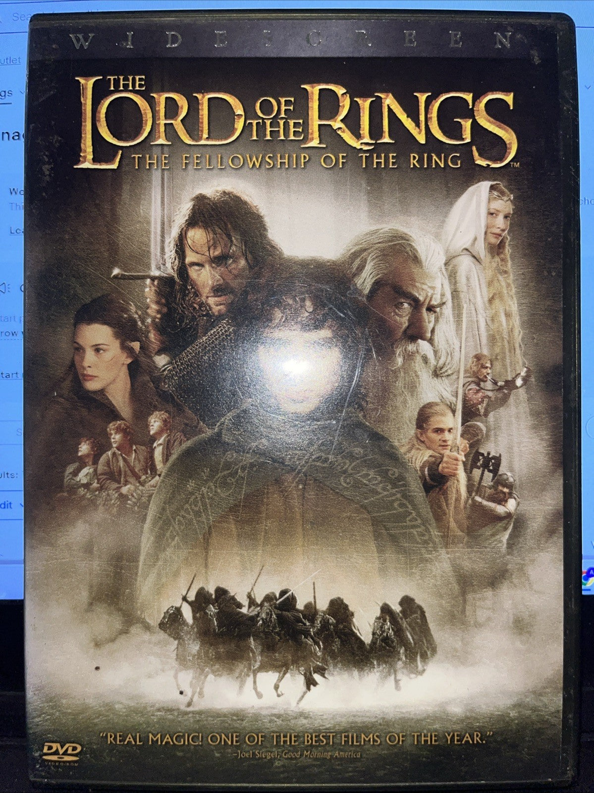 The Lord of the Rings: The Fellowship of the Ring (DVD, 2001)