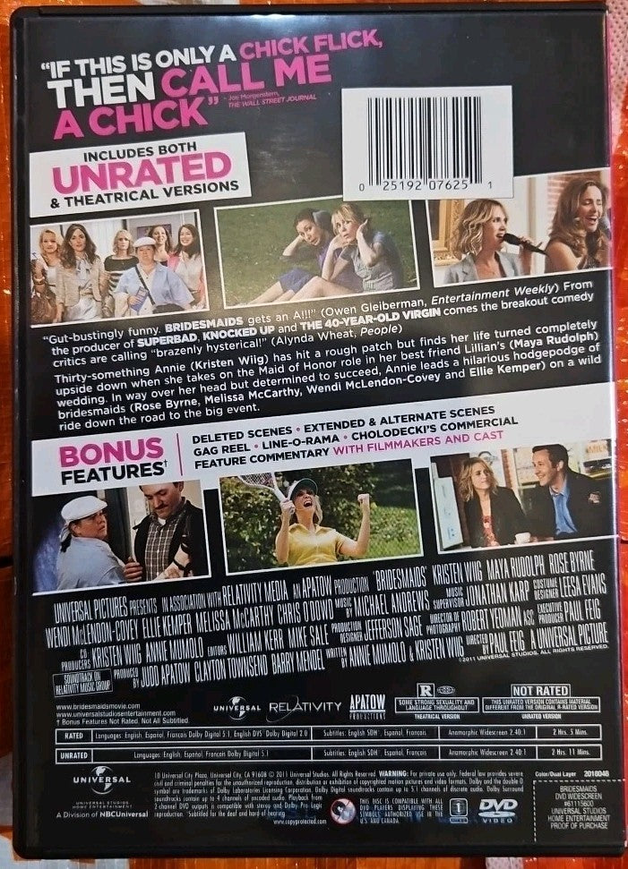 Bridesmaids (DVD, 2011)