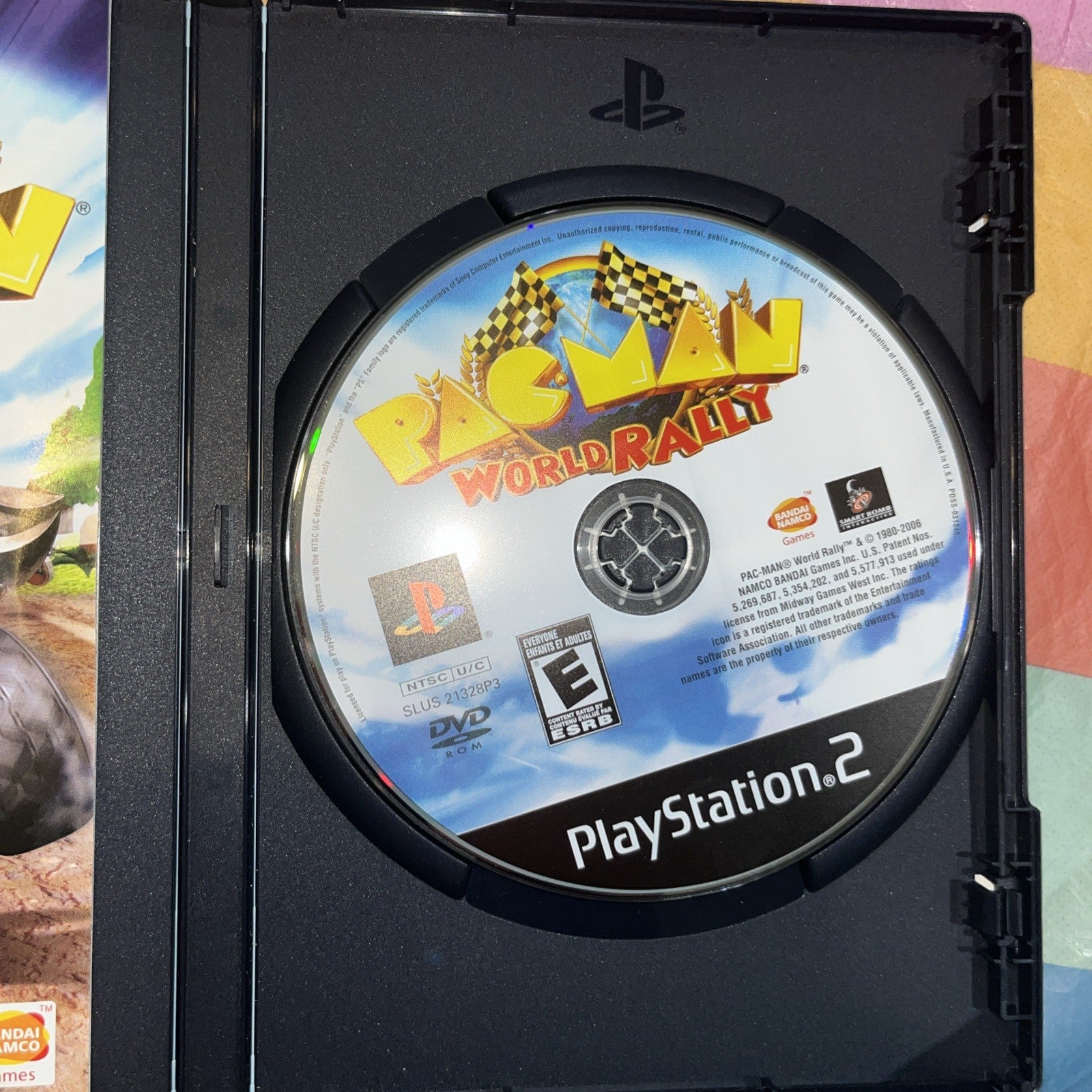 Pac-Man World 3 + PAC-Man World Rally Set  (PS2) Tested. Manuals +Original Cases