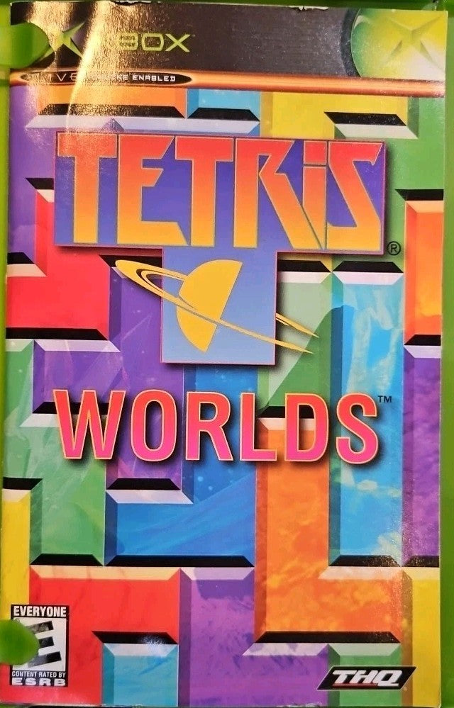Tetris Worlds Xbox Live (Xbox) Tested. No Scratches. New Case. Damaged Artwork
