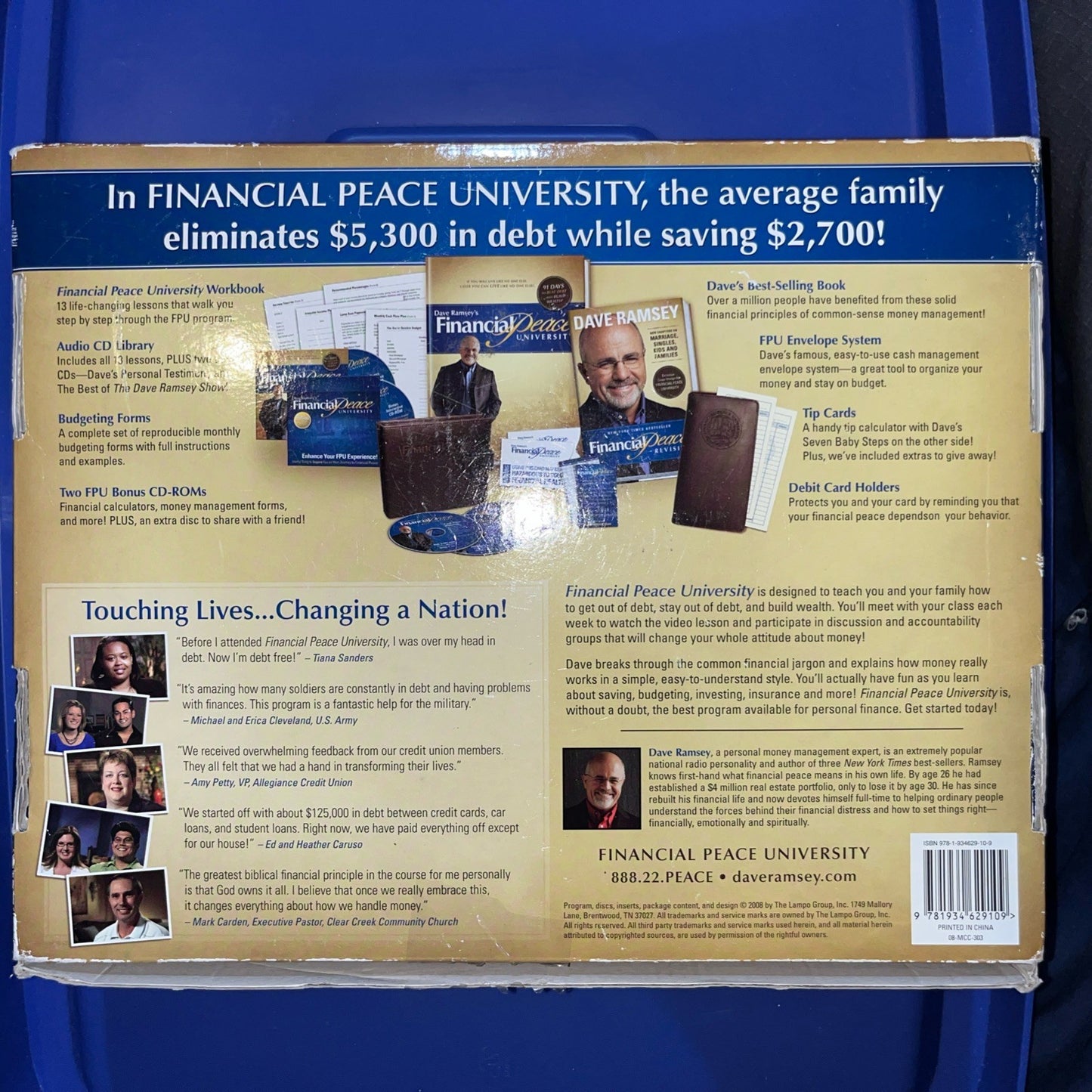 Financial Peace University Membership Kit by Dave Ramsey (Hardcover, Box Set,...