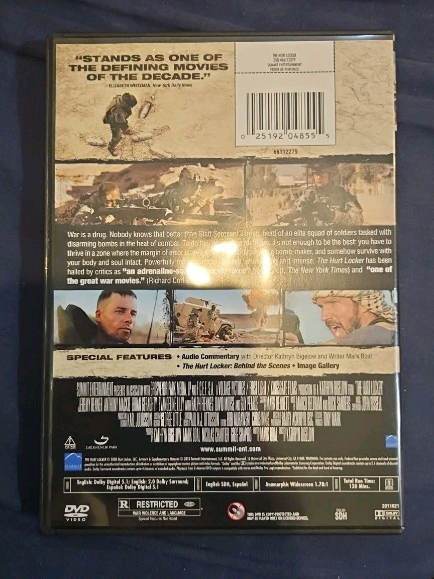 The Hurt Locker (DVD, 2009)