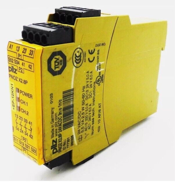 777301 PILZ - PNOZ X2.8P 24VACDC 3N/O 1N/C
