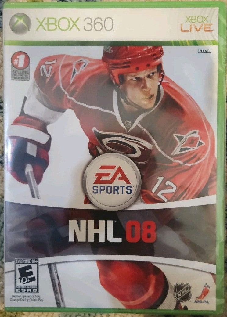 NHL 08 - Microsoft Xbox 360. Tested.