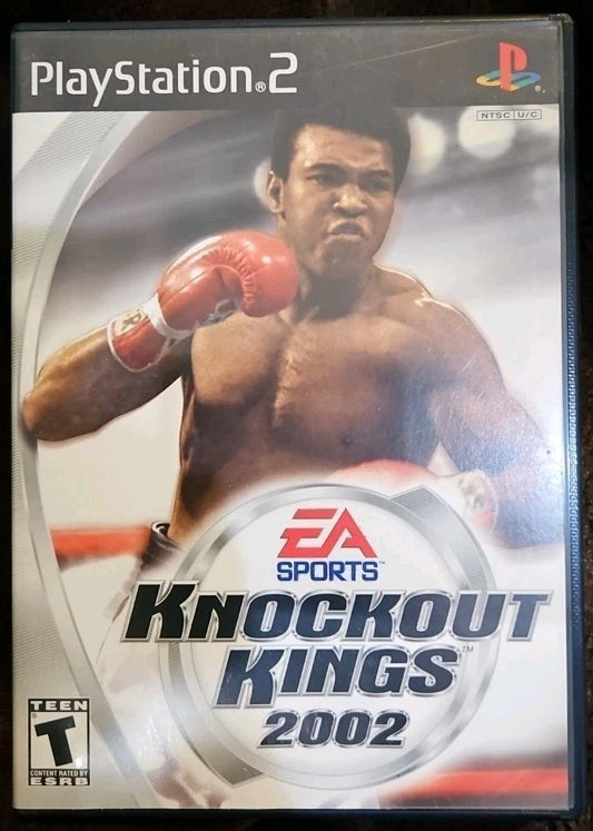 Knockout Kings 2002 (PS2) No Game. Case + Artwork + Manual