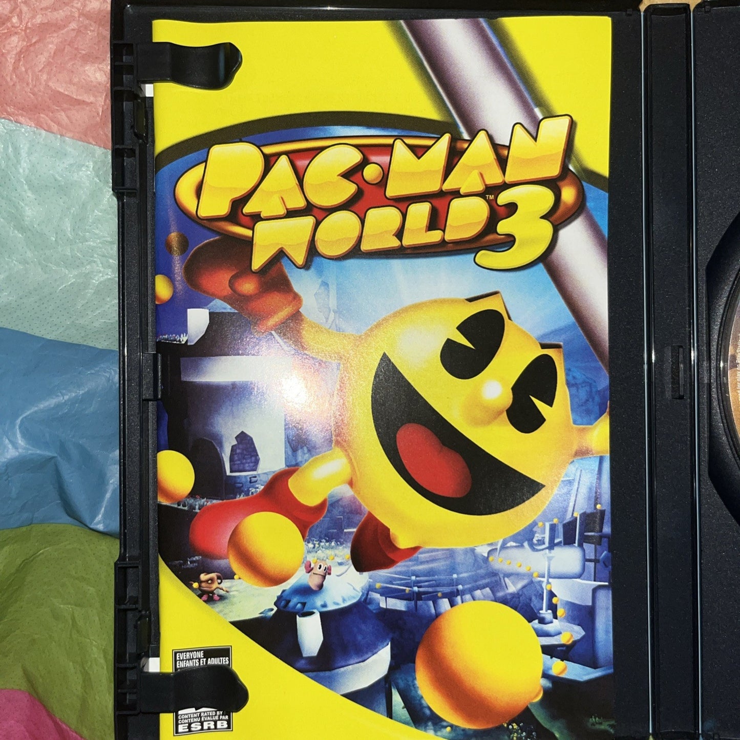Pac-Man World 3 + PAC-Man World Rally Set  (PS2) Tested. Manuals +Original Cases