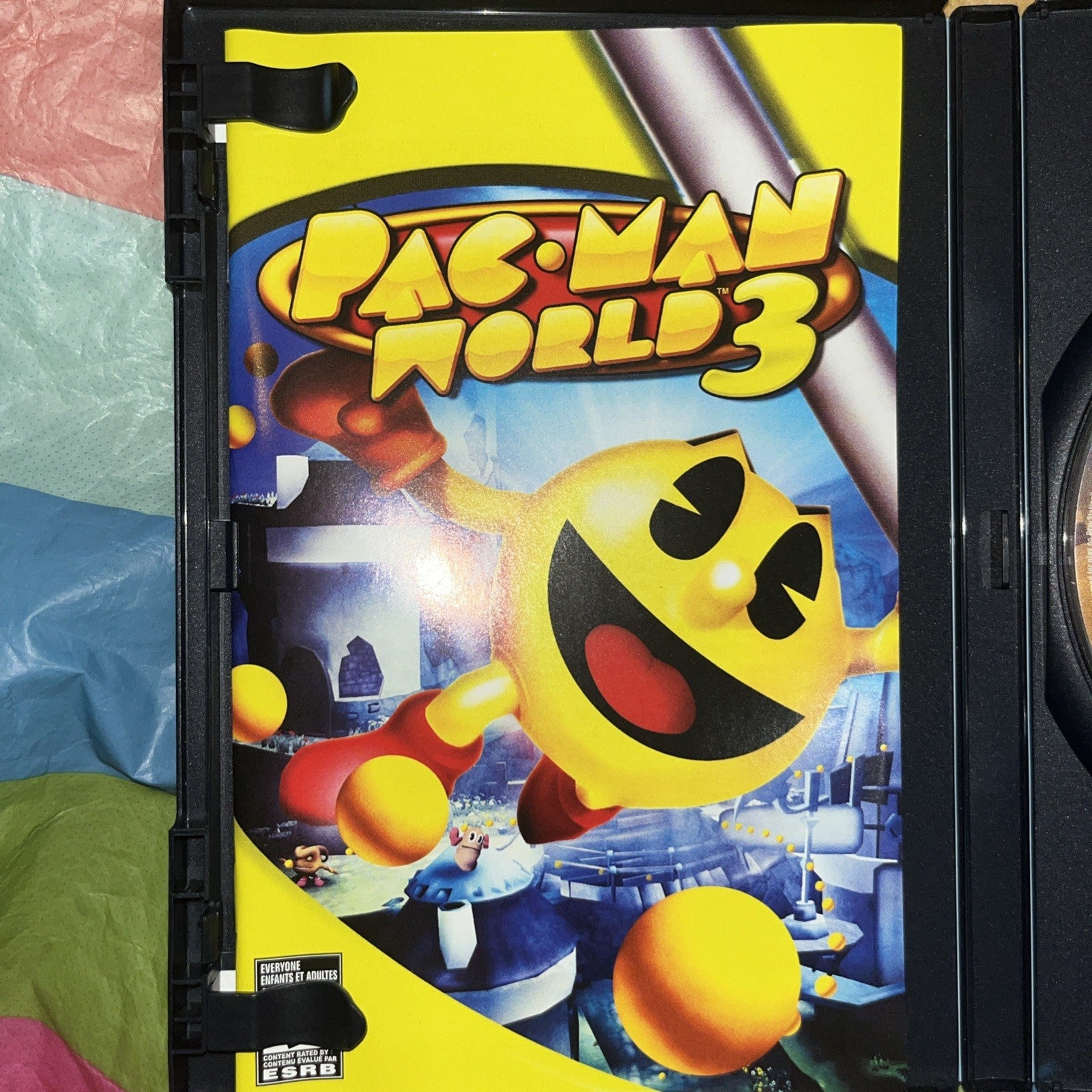 Pac-Man World 3 + PAC-Man World Rally Set  (PS2) Tested. Manuals +Original Cases