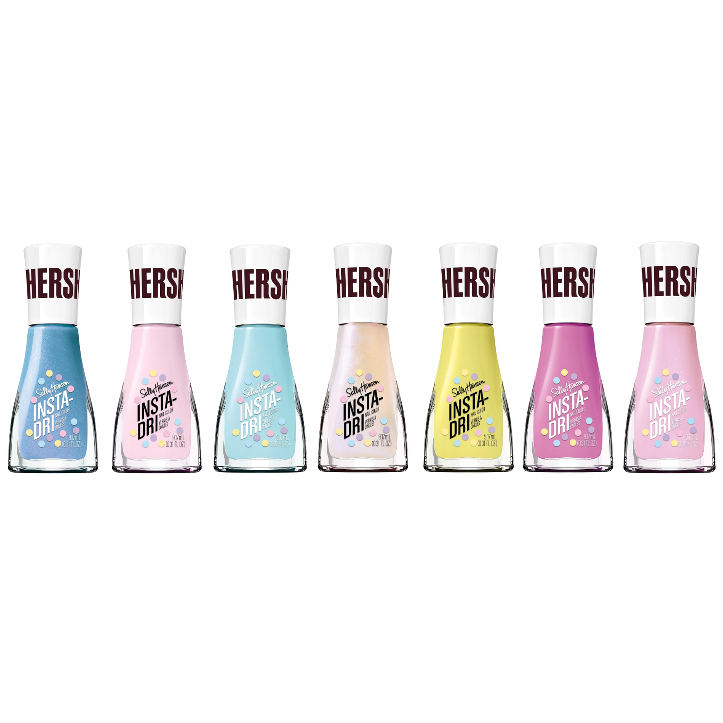 Hershey's Cookie 'n' Cream Eggs - Sally Henson Insta-Dri Nail Polish .31oz