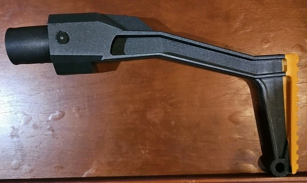 Nerf Blaster Gun Dart Tag Quick 16 Pump Action 1G 11" Removable 3D Printed Stock