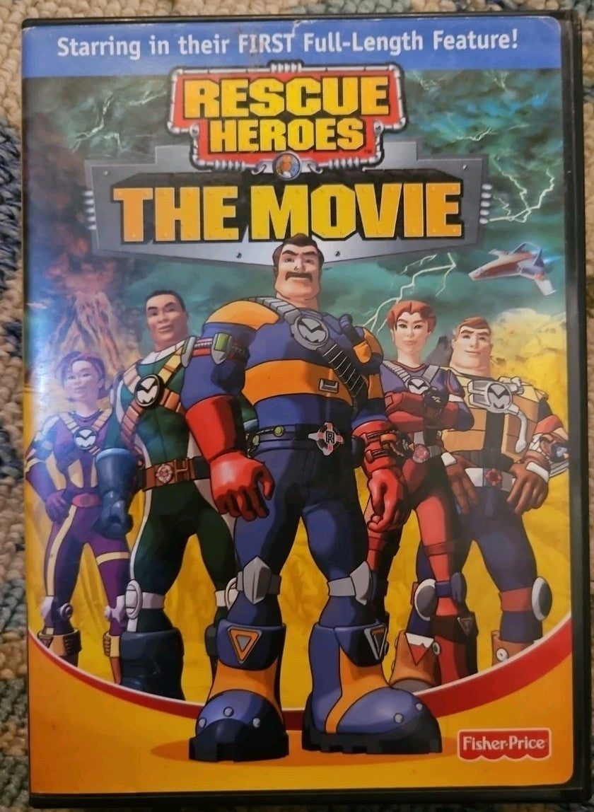 Rescue Heroes Movie (DVD, 2003) New Sealed
