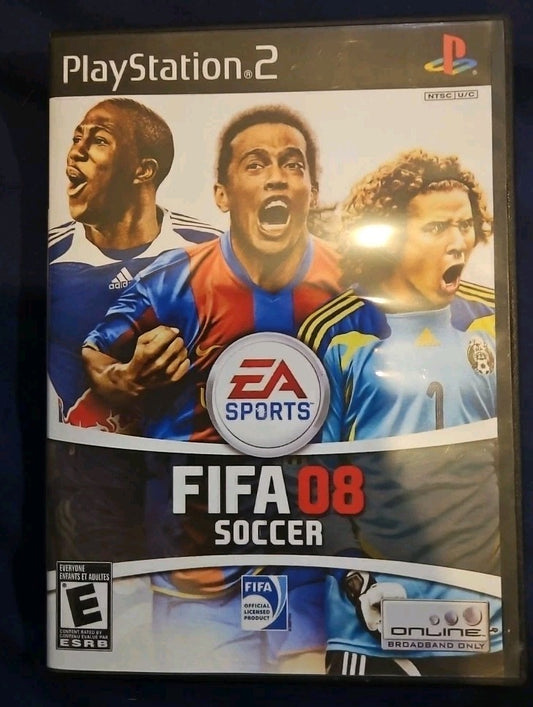 Fifa 08 - Sony PlayStation 2 - Tested. No Scratches