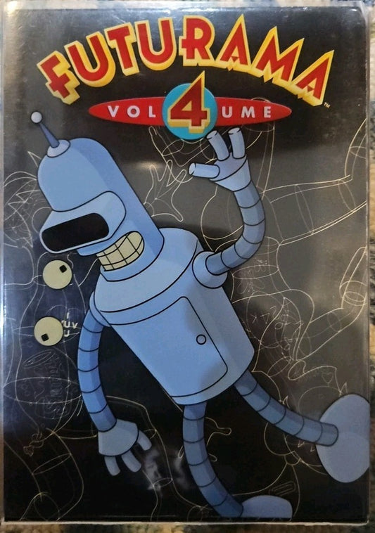 Futurama - Volume 4 (DVD, 2009, 4-Disc Set) Tested