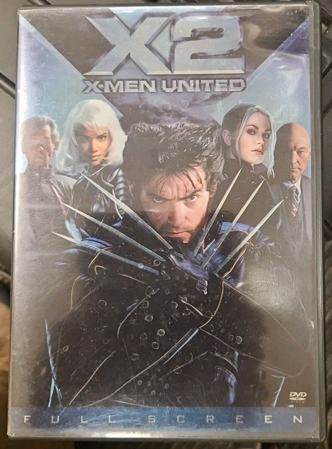 X2: X-Men United (DVD, 2003, Full Screen) New Sealed
