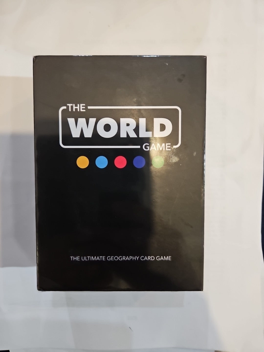 THE WORLD GAME The Ultimate Geography Card Game BRAND NEW SEALED Fun Family Kids