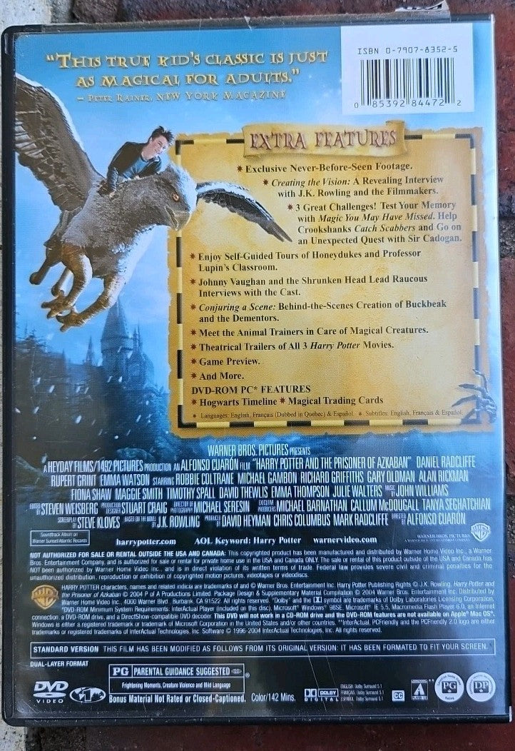 Harry Potter 5 Movie Collection (DVD) Tested