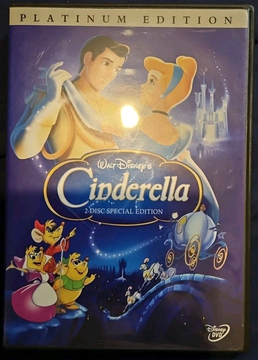 Cinderella (DVD, 2005, 2-Disc Set, Special Edition - DVD Platinum Collection)