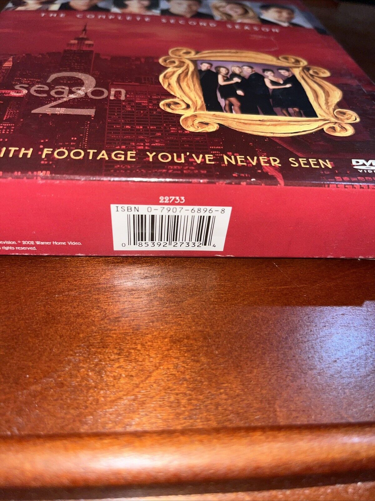 Friends - The Complete Second Season (DVD, 2002, 4-Disc Set, Four Disc Set)