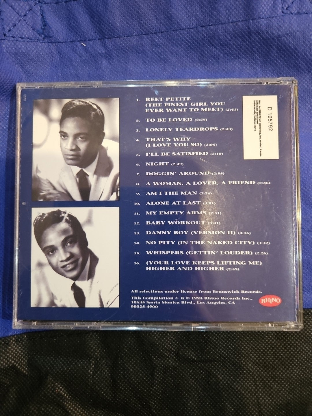 The Very Best of Jackie Wilson [Rhino] by Jackie Wilson (CD, Jan-1994, Rhino...