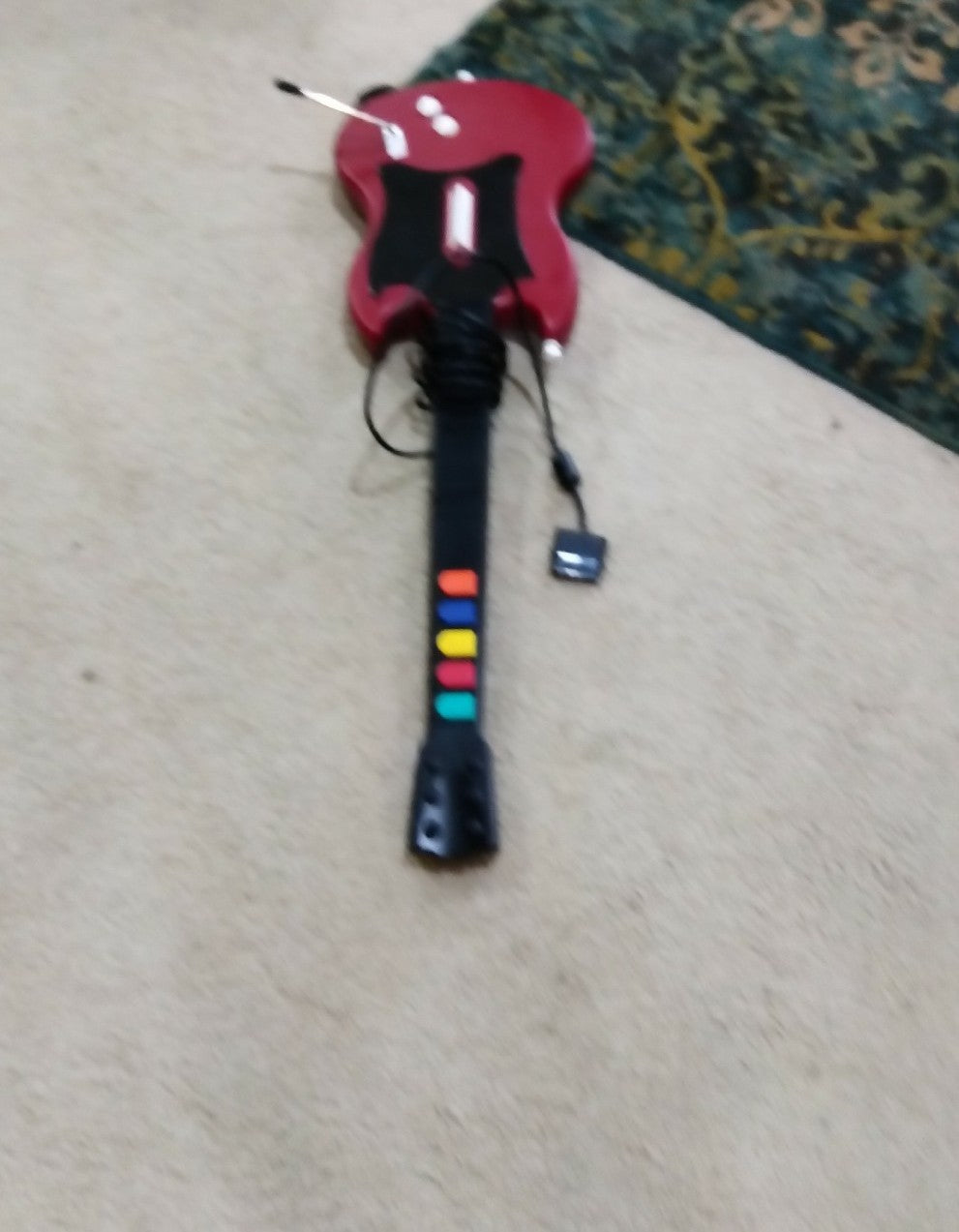 Guitar Hero PSLGH Gibson Red Octane Wired Controller Playstation 2 