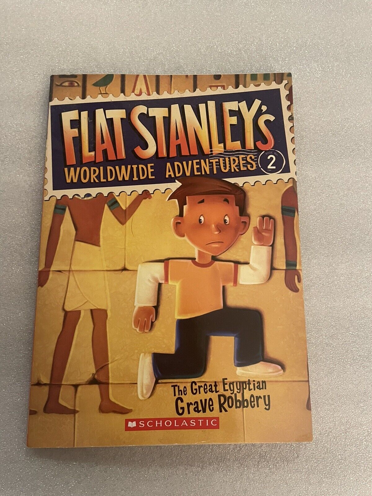 Flat Stanley's Worldwide Adventures The Great Egyptian Grave Robbery Paperback
