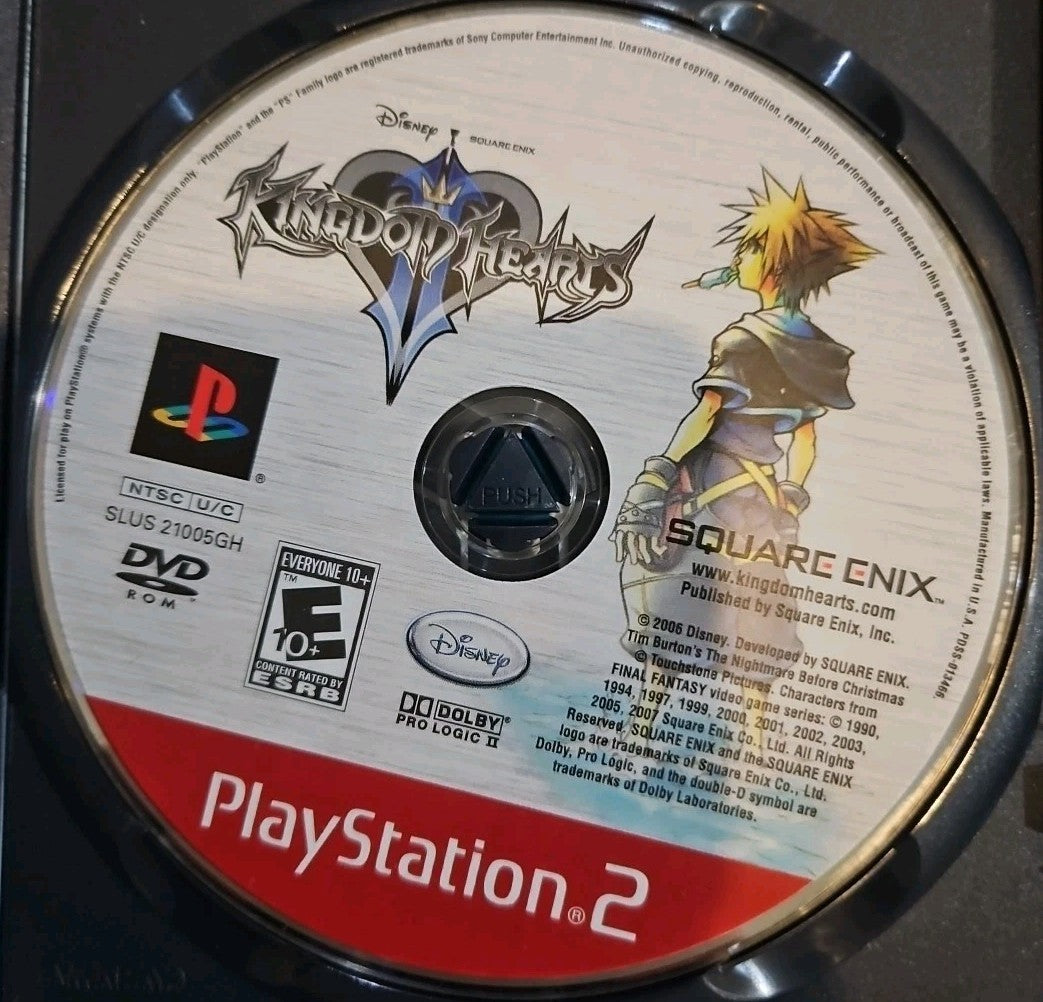 Kingdom Hearts 2 - Greatest Hits (PS2) Mint. Tested. w/Manual