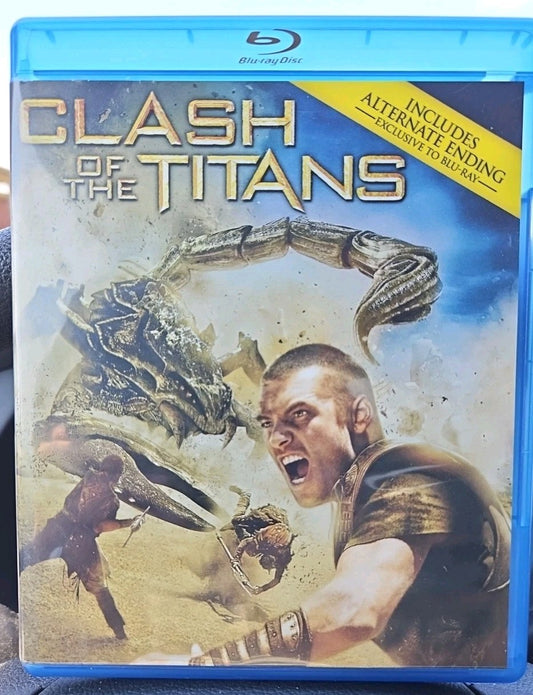 Clash of the Titans (Blu-ray, 2010) Brand new sealed no digital download