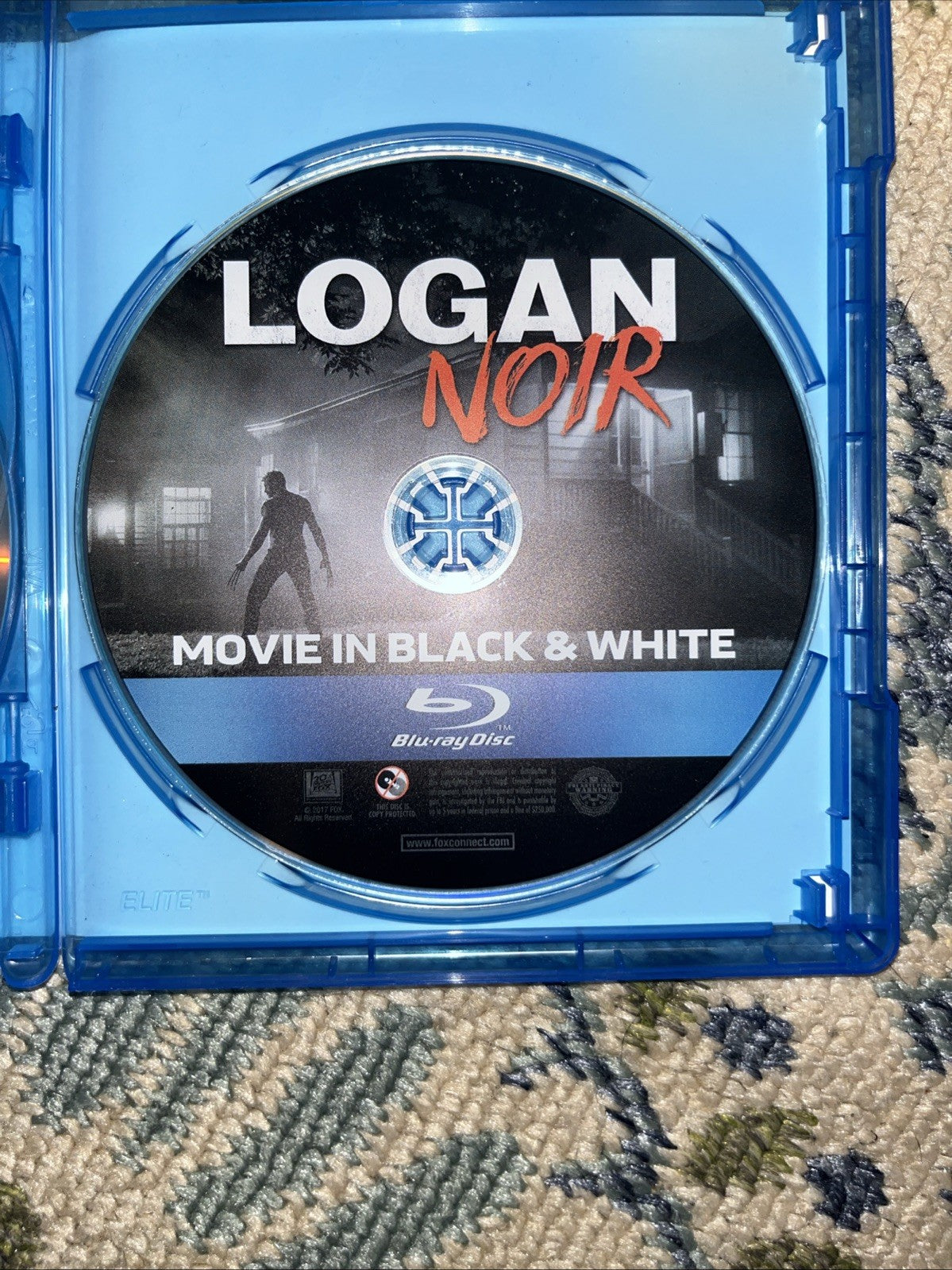 Logan B&W Noir Bluray & Color DVD. No Color Bluray.  No Digital Download