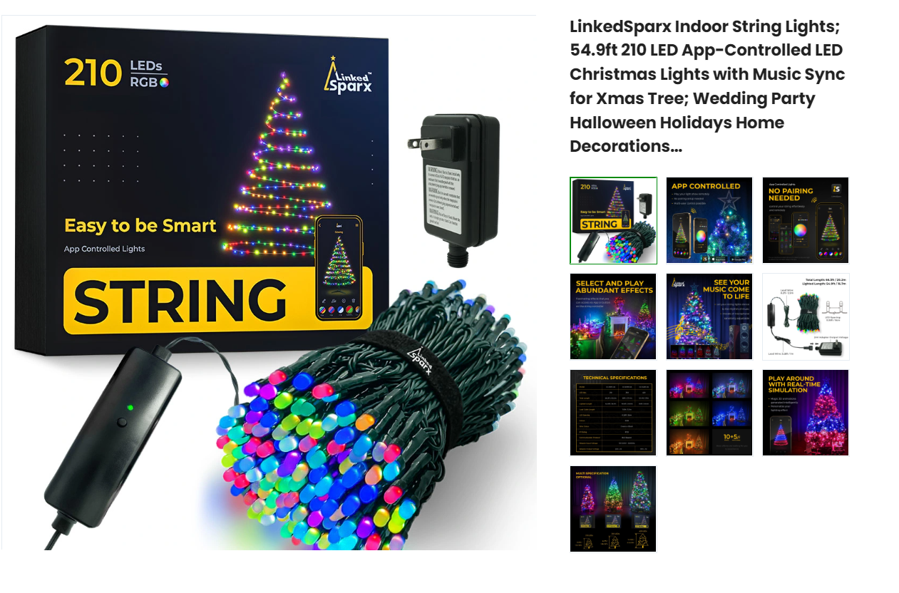 Christmas Tree & Holiday LED LIghting