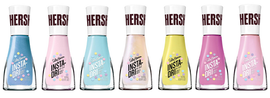 Hershey's Cookie 'n' Cream Eggs  - Sally Henson Insta-Dri Nail Polish .31oz