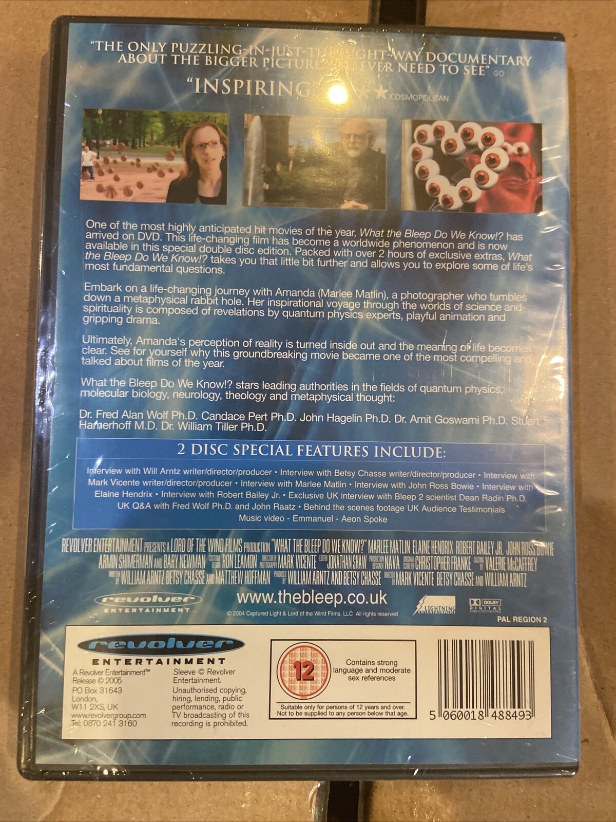 Movie-What The Bleep Do We Know! UK Edtion REGION 2 CODING NOT USA PAL2