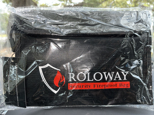 Roloway Security Fireproof Bag 10” X 8”