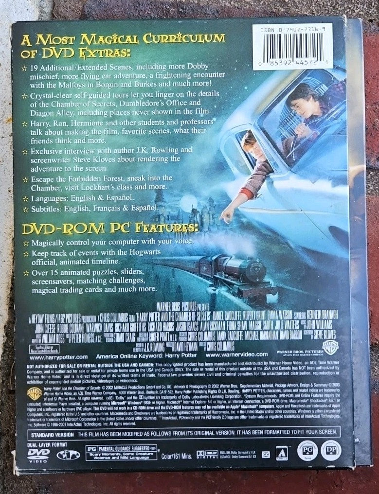 Harry Potter 5 Movie Collection (DVD) Tested