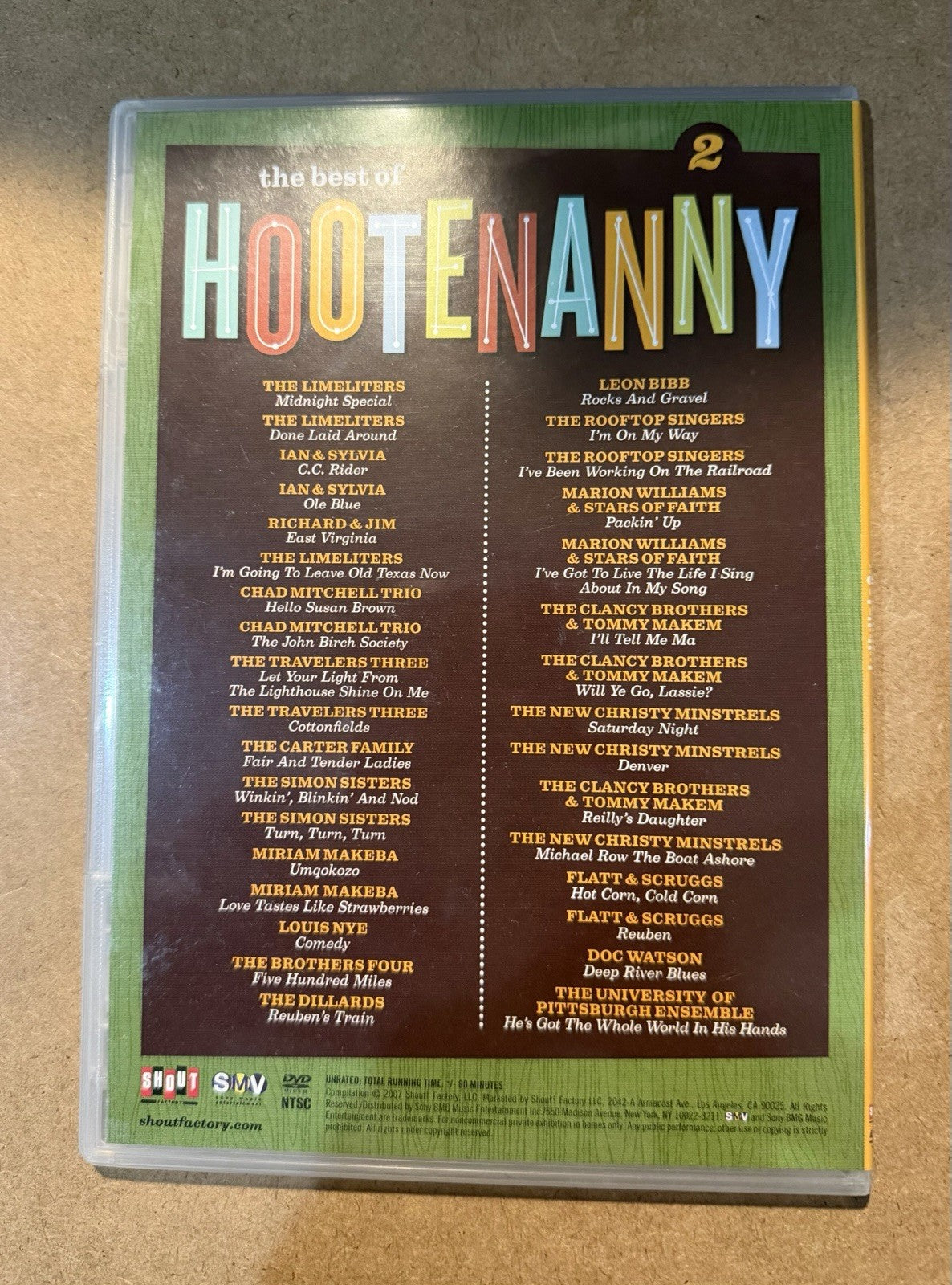 The Best of Hootenanny (DVD)