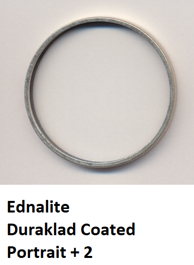 Ednalite  Duraklad Coated [Portrait + 2] 50mm OD  47mm ID