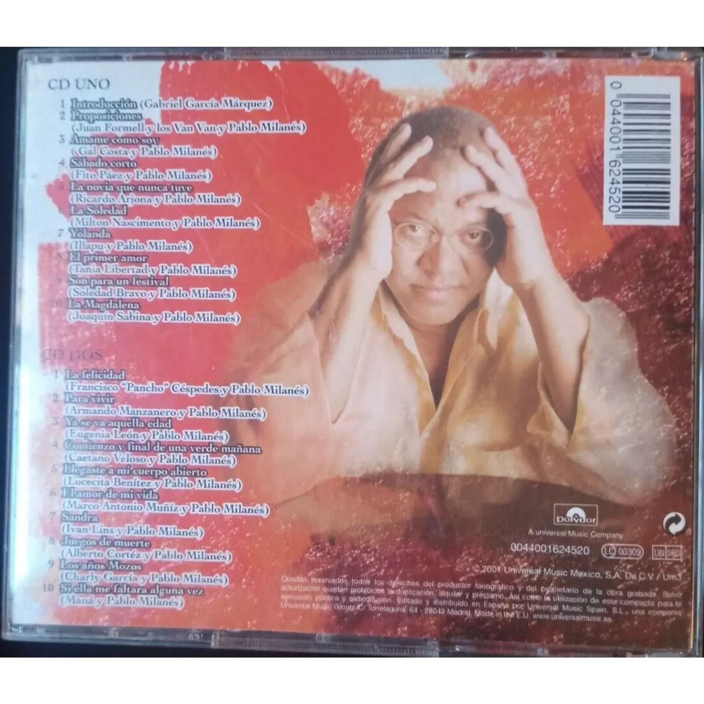 Pablo Querido - Pablo Milanes (CD) 2 Disc Release - Brand New Sealed