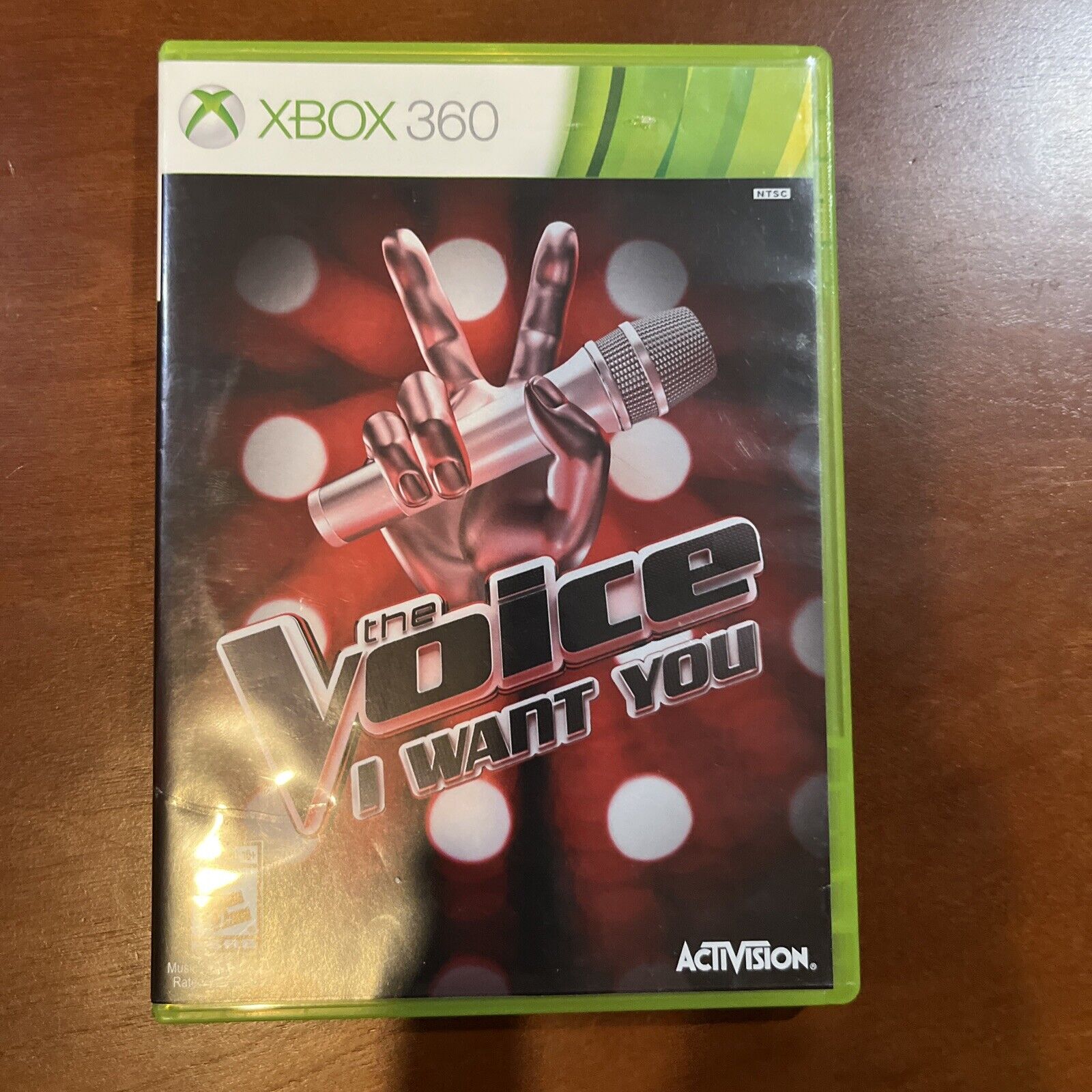 The Voice I Want You Video Game Microsoft Xbox 360, 2014 Activision