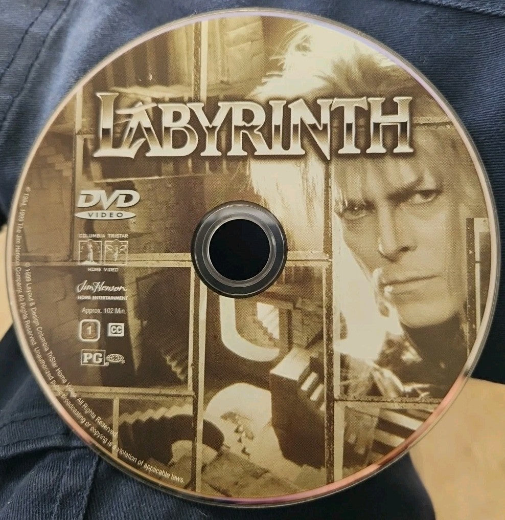 Labyrinth (DVD, 1986) Disc Only