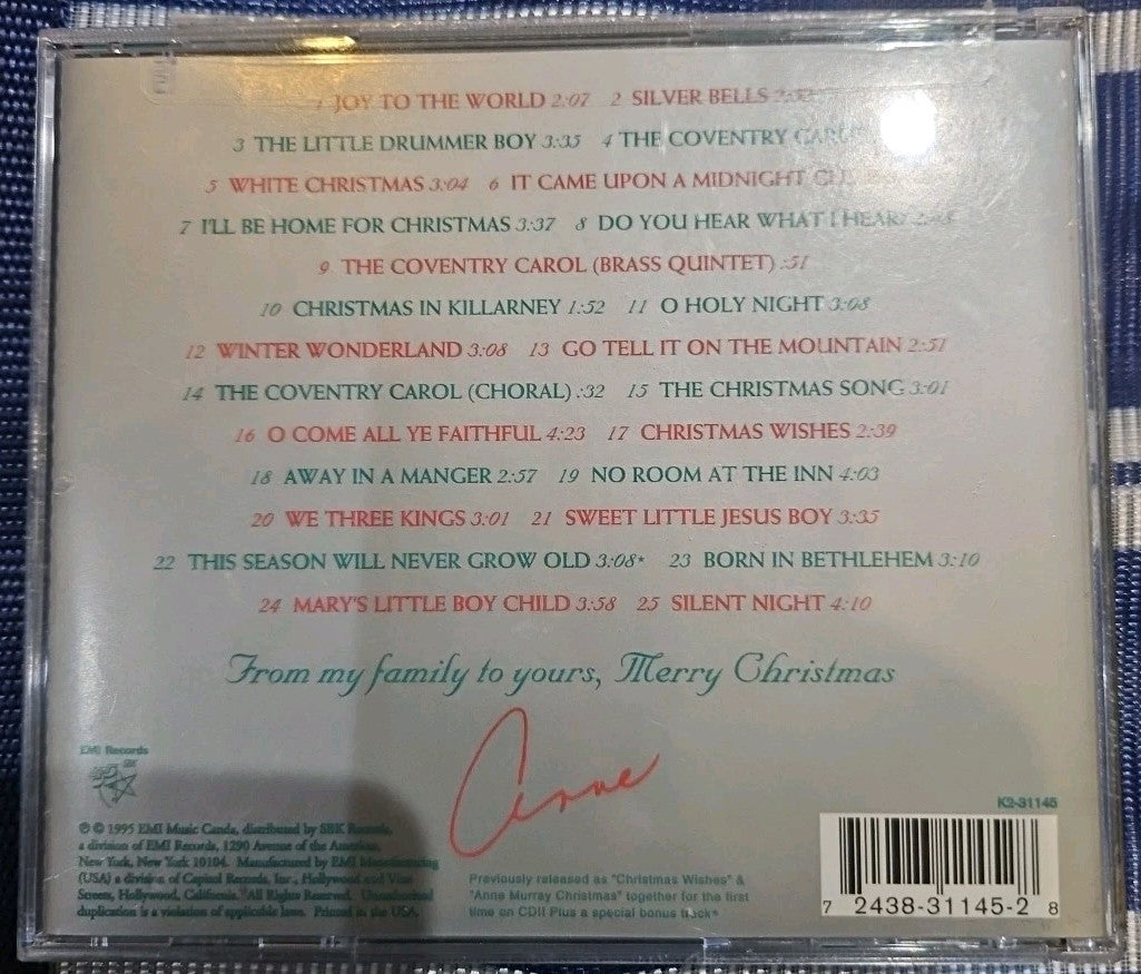 The Best of the Season by Anne Murray (CD, Sep-2001, EMI Music Distribution)