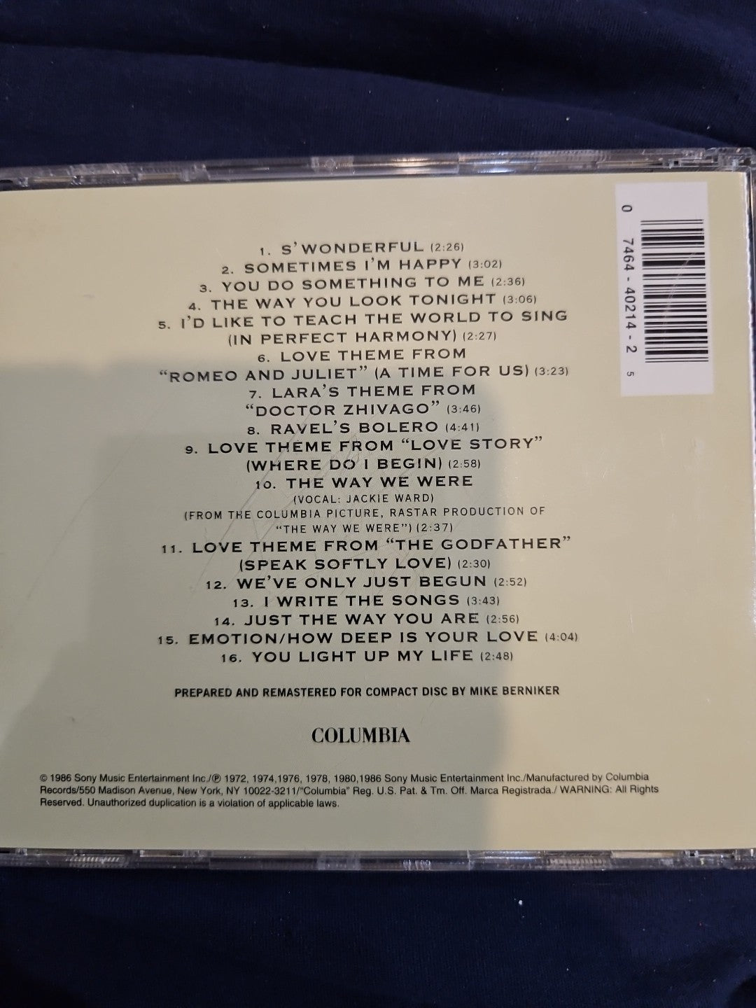 16 Most Requested Songs by Ray Conniff (CD, 1990)