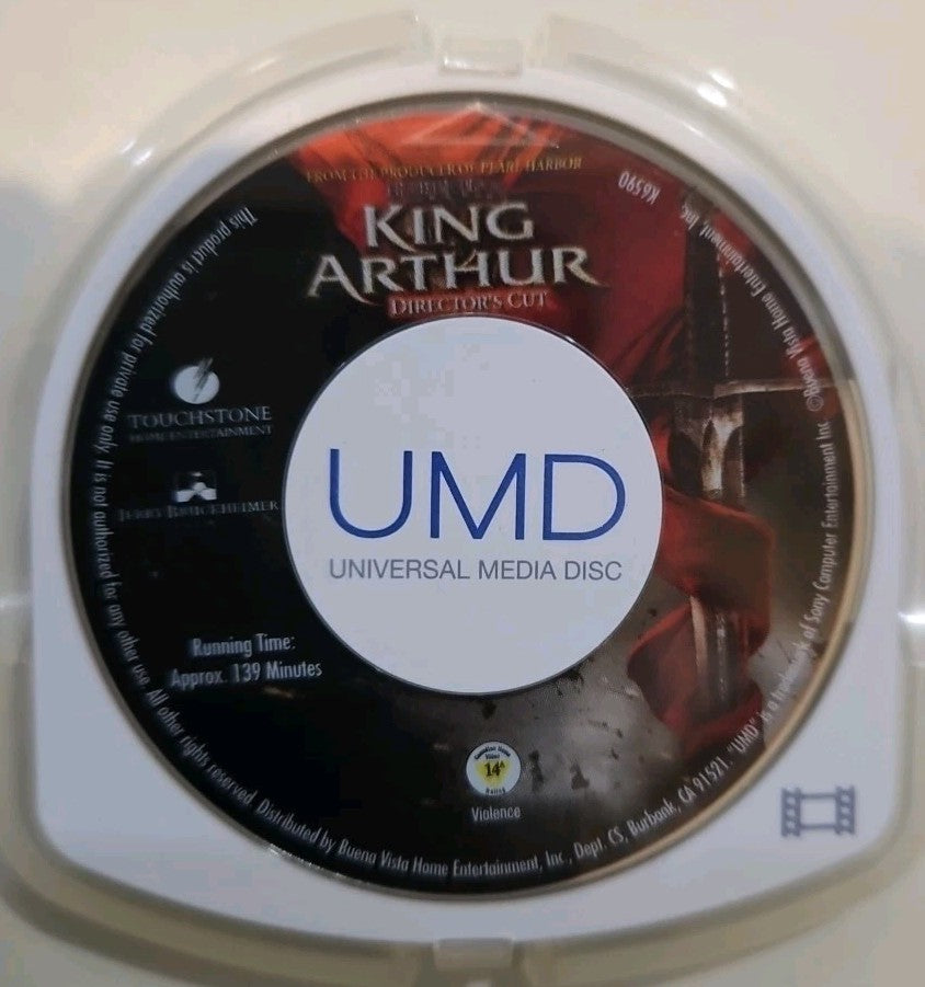 King Arthur: Director's Cut (UMD-Movie, 2005) Tested