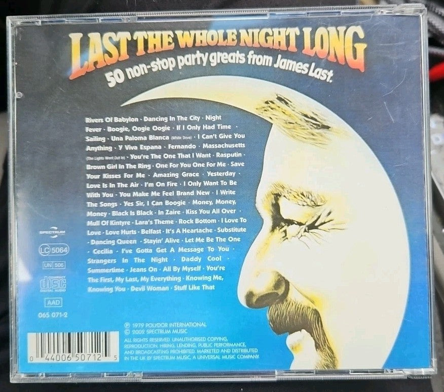 Last Whole Night Long by James Last (CD, 2003)