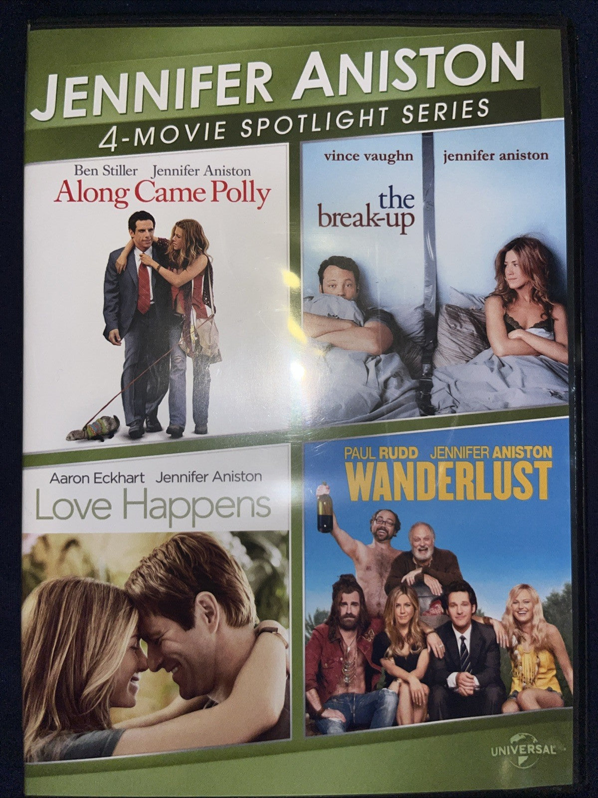 Jennifer Aniston 4-Movie Spotlight Series (DVD) Sealed