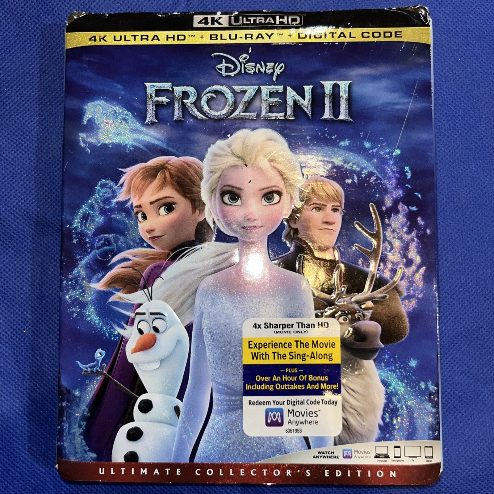 Frozen II (Ultra HD, 2019) No Blu-ray. No Digital Download